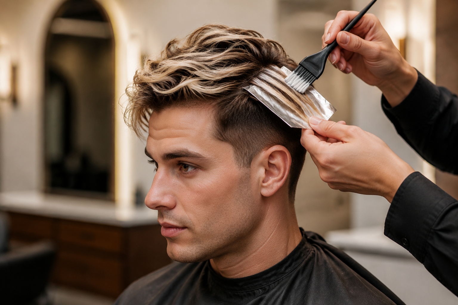 Coloration cheveux homme Hair Beauty 57